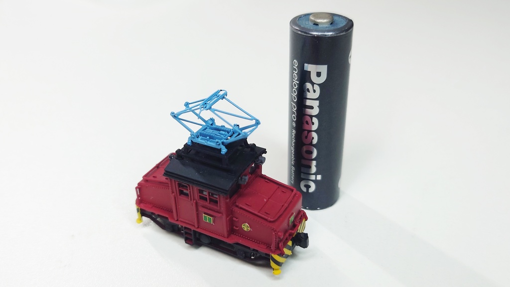 Nゲージ三池鉄道20t電気機関車タイプ(鉄道模型キット)