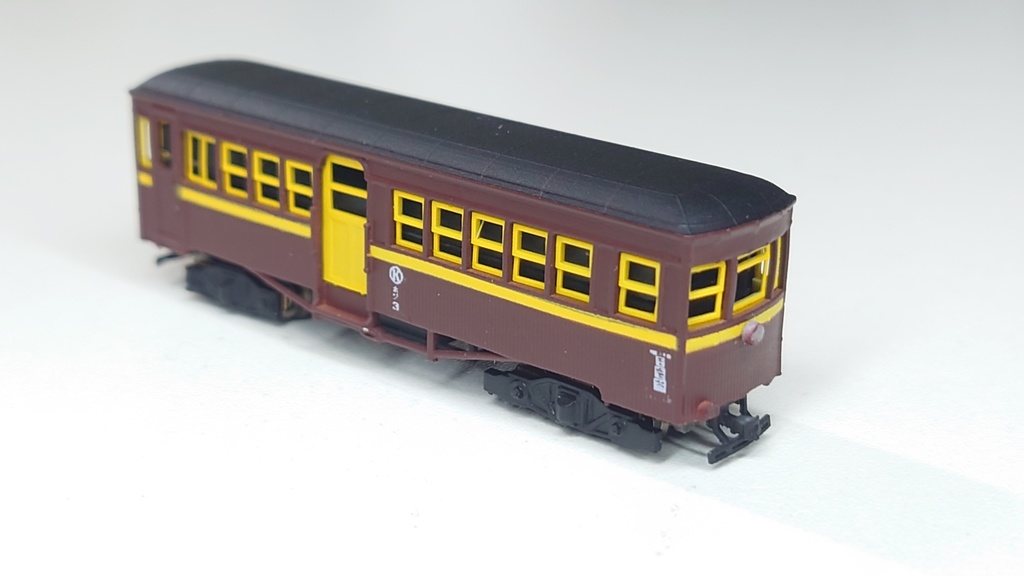 Nナロー 1/150 頸城鉄道ホジ3形気動車 (鉄道模型キット)