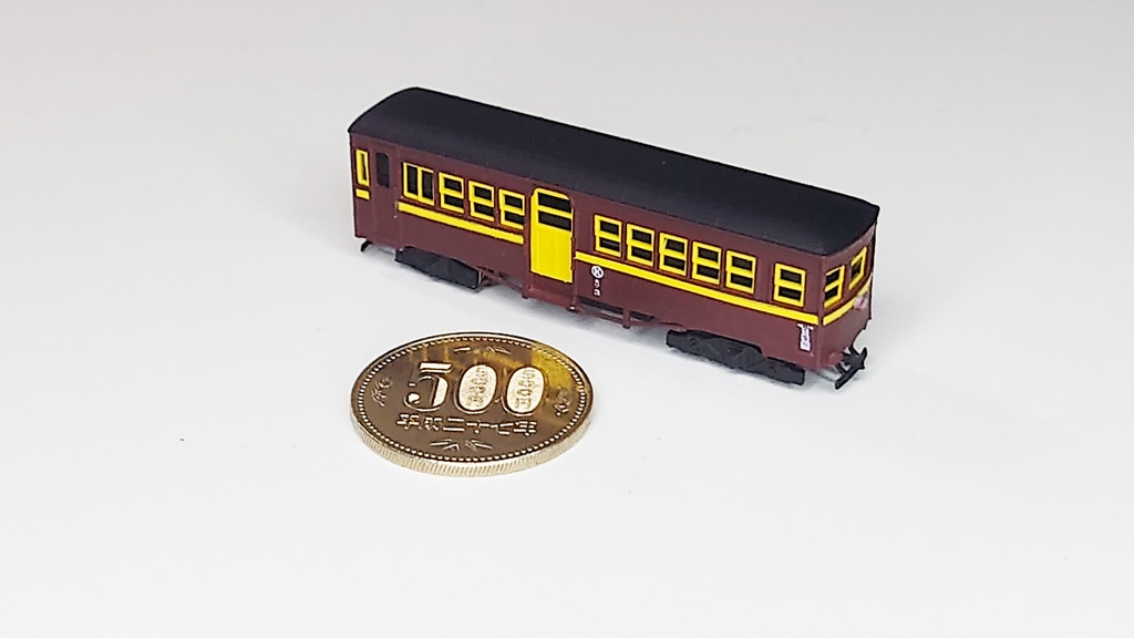 Nナロー 1/150 頸城鉄道ホジ3形気動車 (鉄道模型キット)