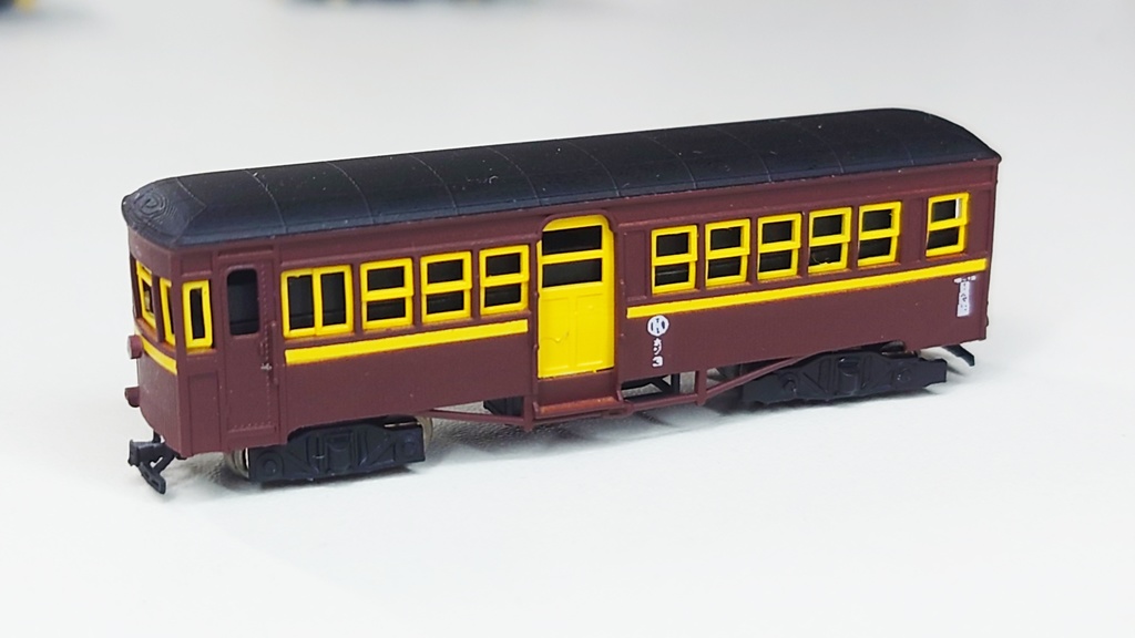 Nナロー 1/150 頸城鉄道ホジ3形気動車 (鉄道模型キット)