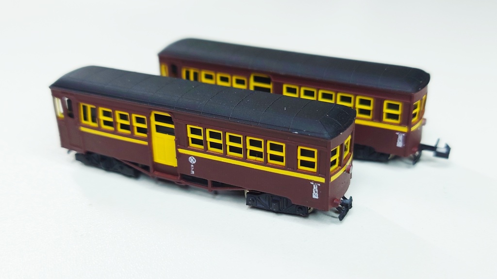 Nナロー 1/150 頸城鉄道ホジ3形気動車 (鉄道模型キット)