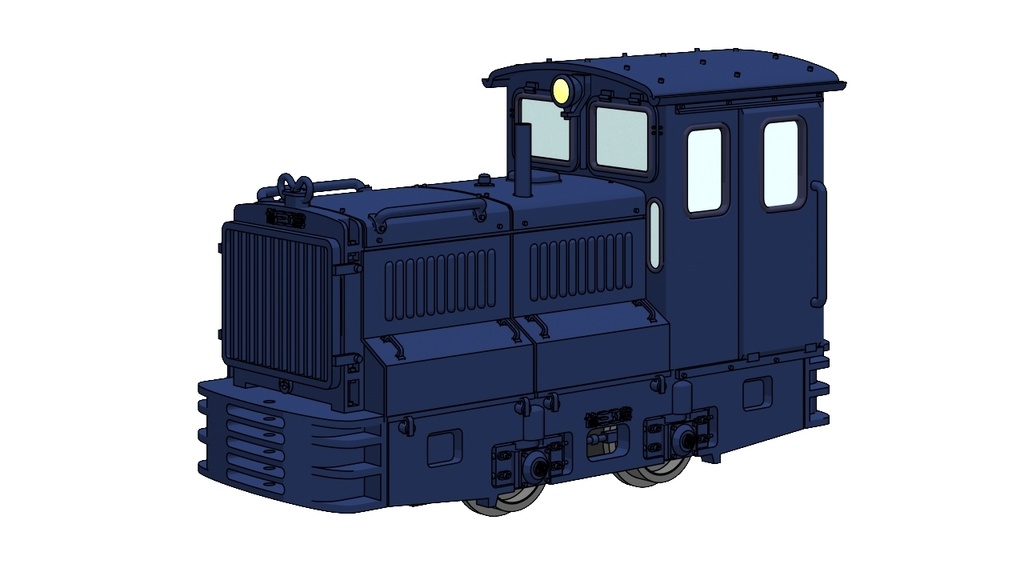 HOナロー 1/87 9mmゲージ 津軽森林鉄道協三4.8tDL (鉄道模型キット)