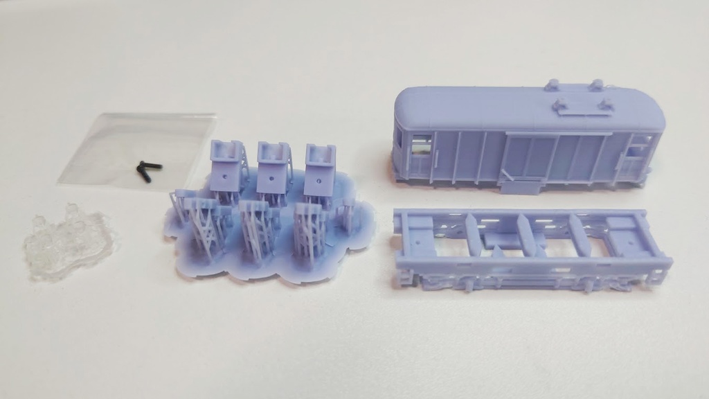 Nゲージ豊橋鉄道デワ10形タイプ(鉄道模型キット)