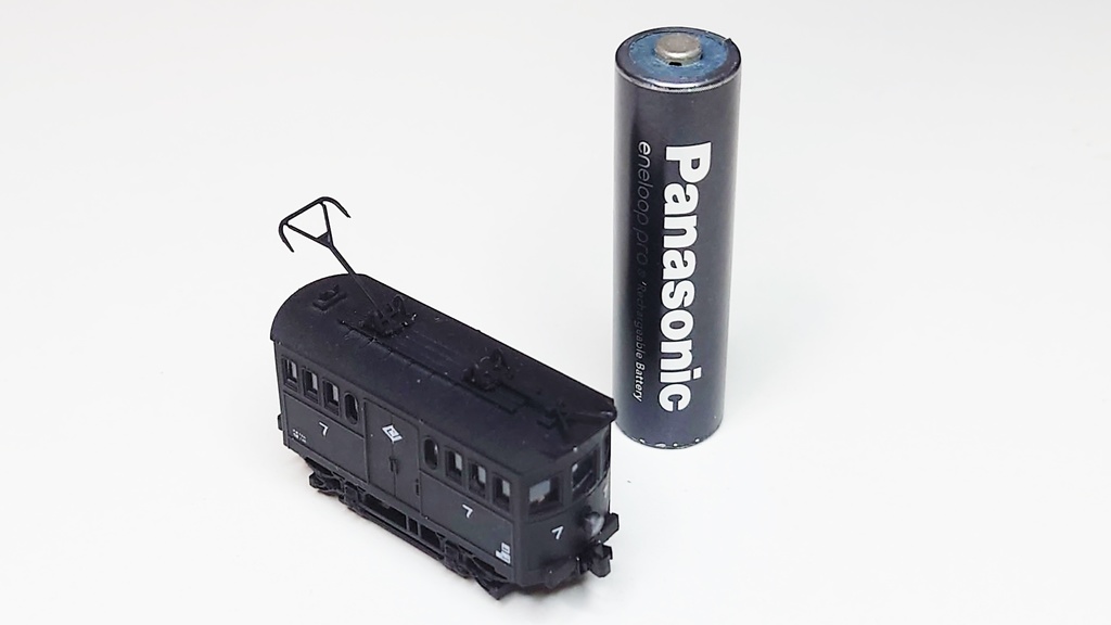 Nゲージ京福電鉄テキ6形(木造車体)タイプ(鉄道模型キット)