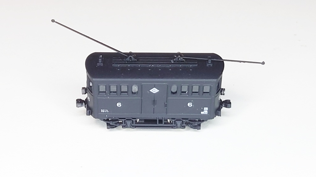Nゲージ京福電鉄テキ6形(木造車体)タイプ(鉄道模型キット)