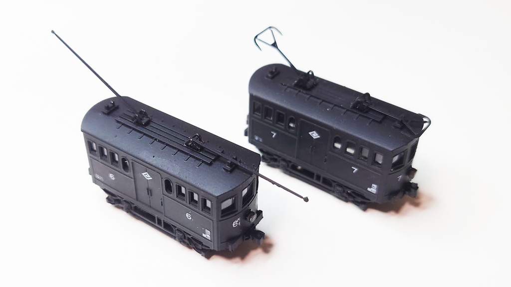 Nゲージ京福電鉄テキ6形(木造車体)タイプ(鉄道模型キット)