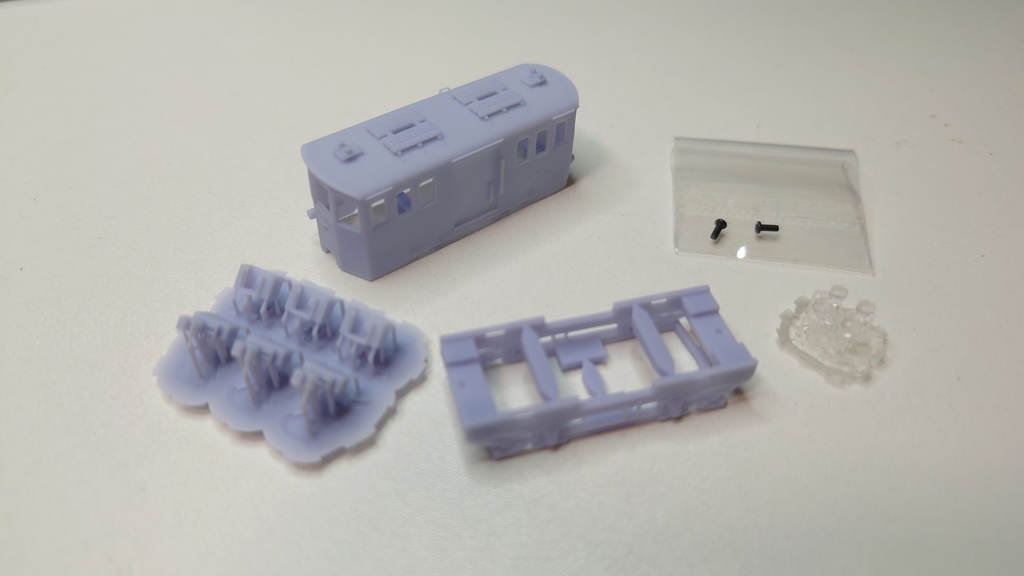 Nゲージ京福電鉄テキ6形(鋼体化)タイプ(鉄道模型キット)