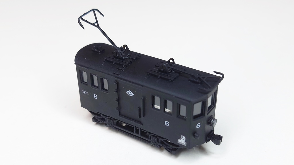 Nゲージ京福電鉄テキ6形(鋼体化)タイプ(鉄道模型キット)