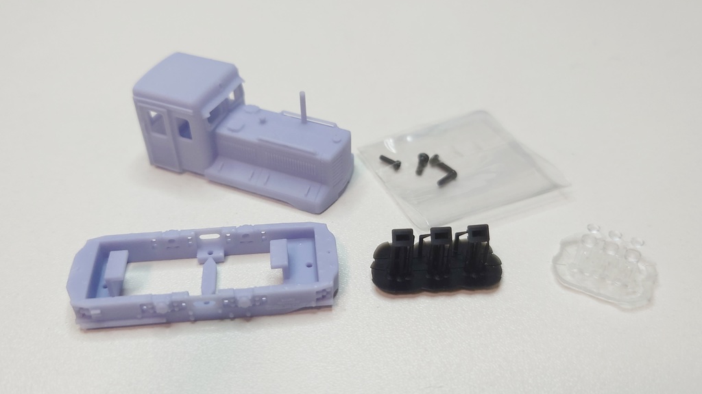 HOナロー 1/87 9mmゲージ 木曽森林鉄道47号機加藤製DL (鉄道模型キット)