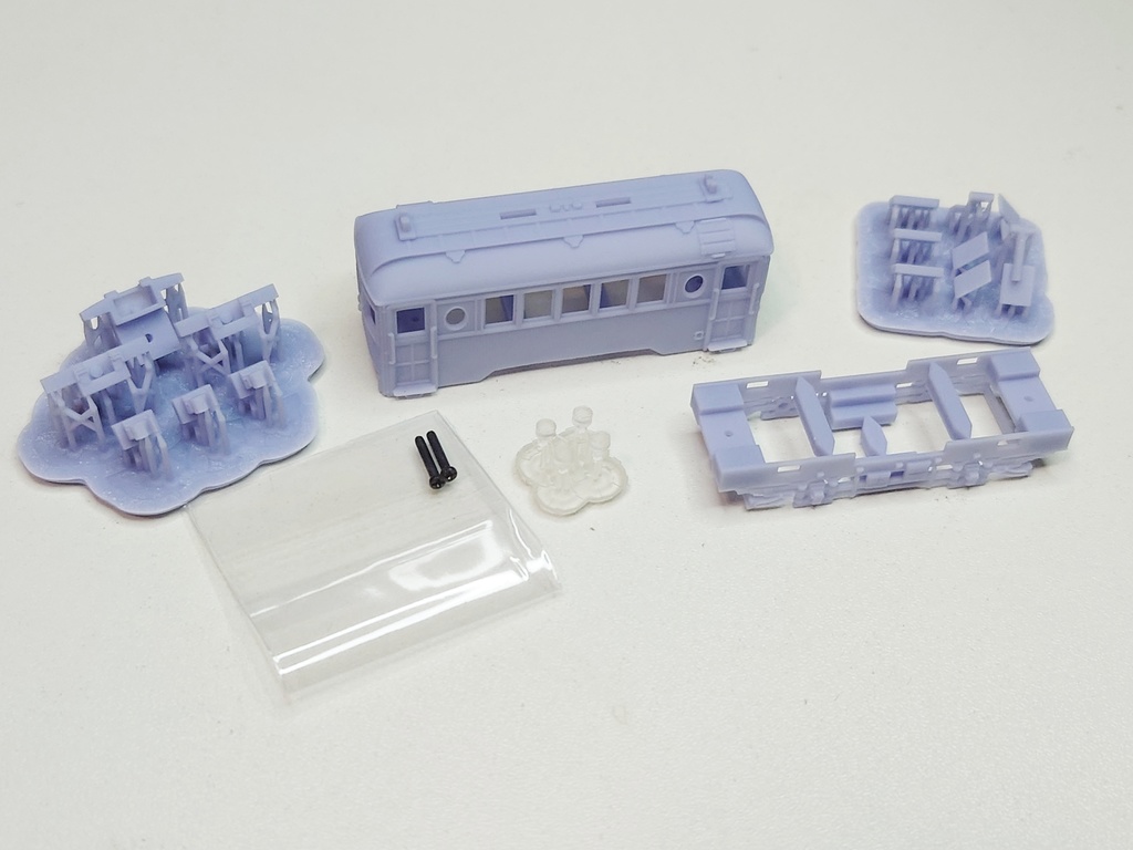 Nゲージ羽後交通デハ1形電動客車(鉄道模型キット)