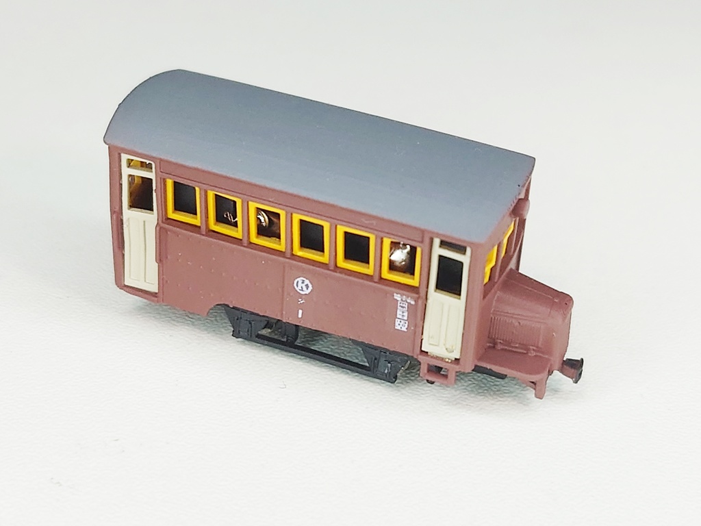 Nナロー 1/150 頸城鉄道ジ1形気動車 (鉄道模型キット)