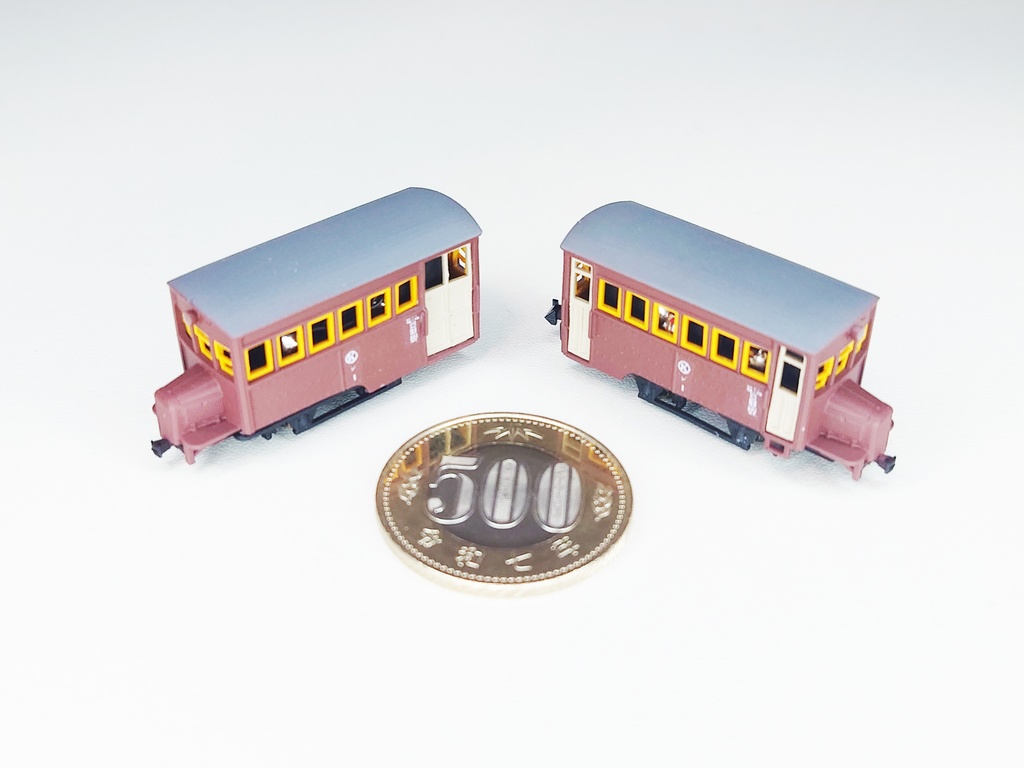 Nナロー 1/150 頸城鉄道ジ1形気動車 (鉄道模型キット)