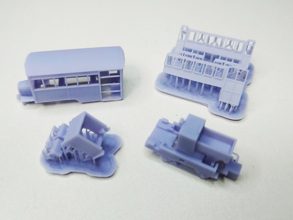 Nナロー 1/150 頸城鉄道ジ1形気動車 (鉄道模型キット)