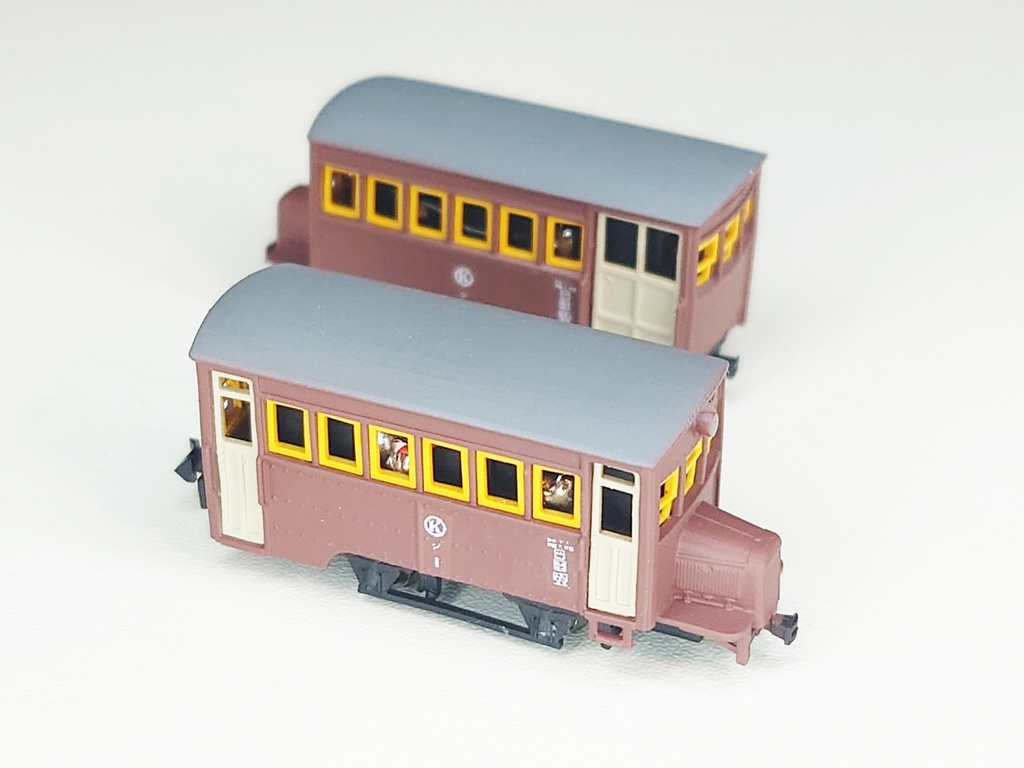 Nナロー 1/150 頸城鉄道ジ1形気動車 (鉄道模型キット)