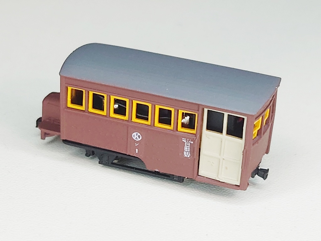 Nナロー 1/150 頸城鉄道ジ1形気動車 (鉄道模型キット)