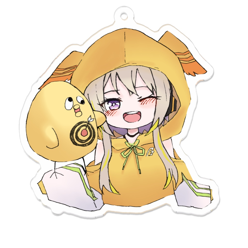 ポポちとポポピヨちゃんアクキー