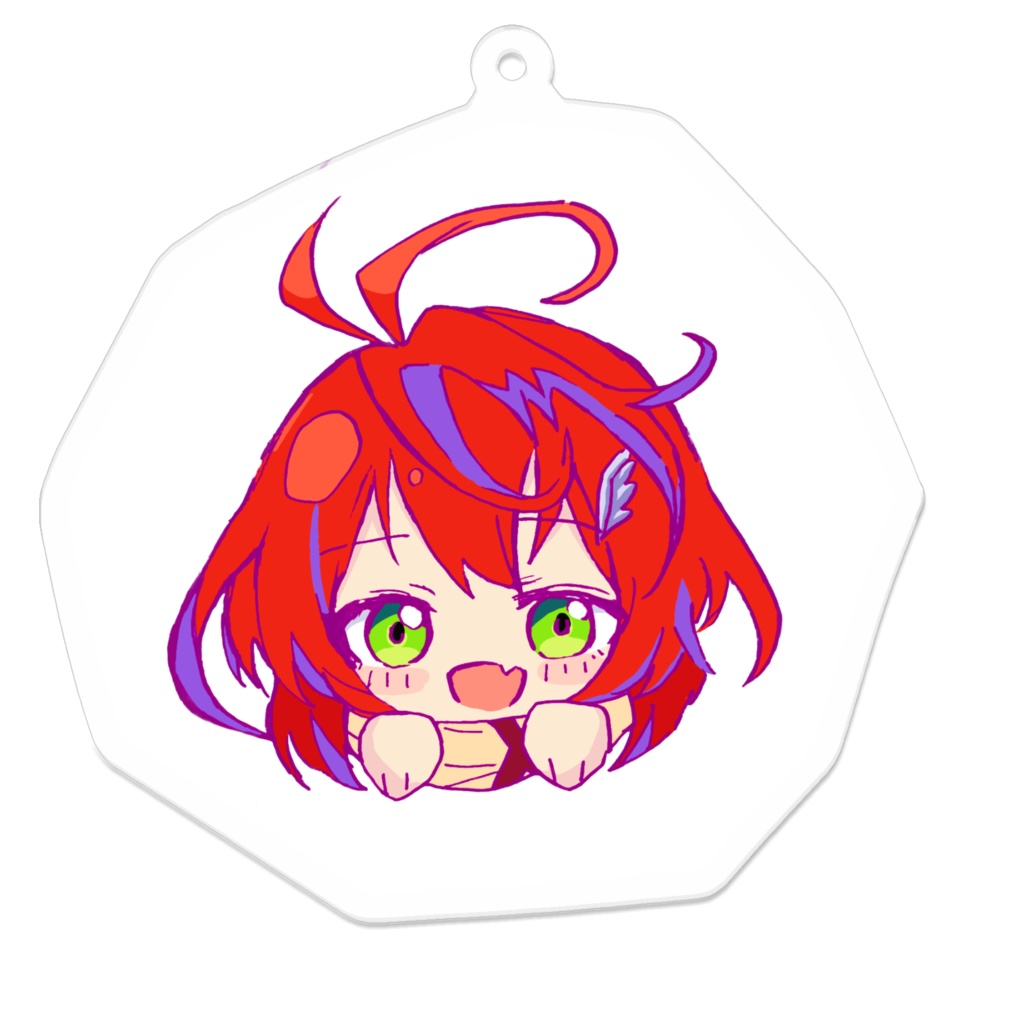 ゆるちびカンナちゃんアクキー