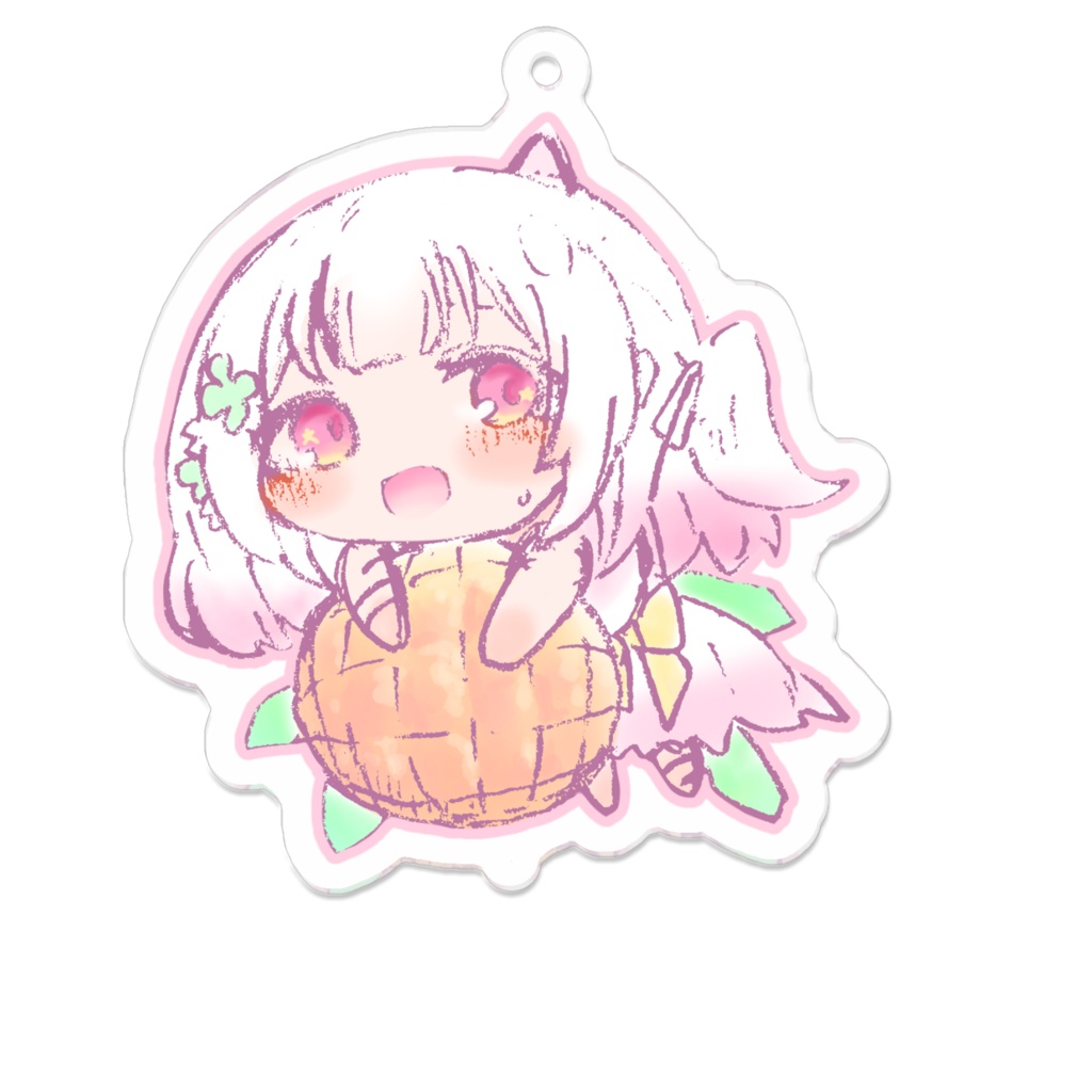 つままれちびさよアクキー