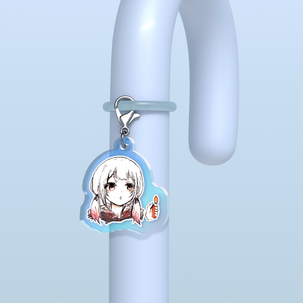 勝手に持ってったら燃やす?めじるしチャーム