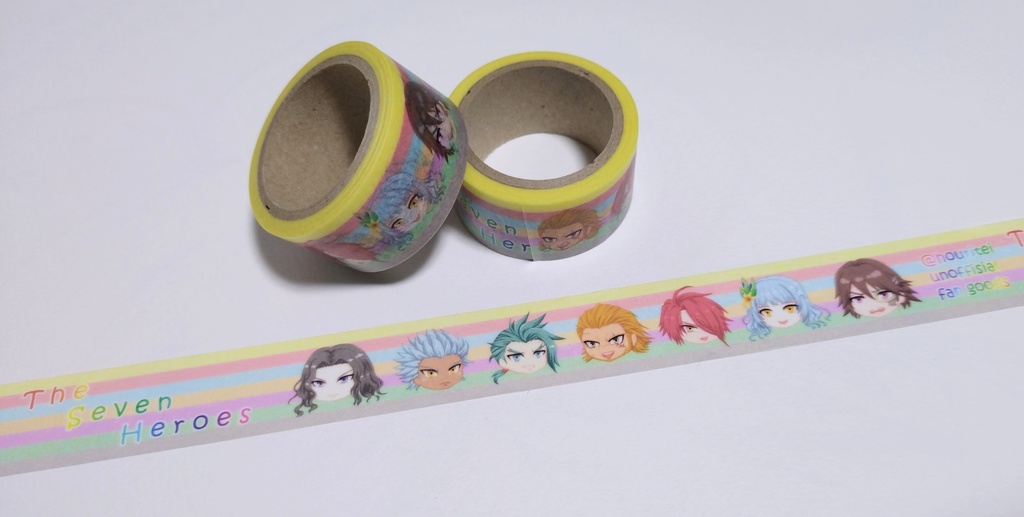 七英雄マスキングテープ(マステ)