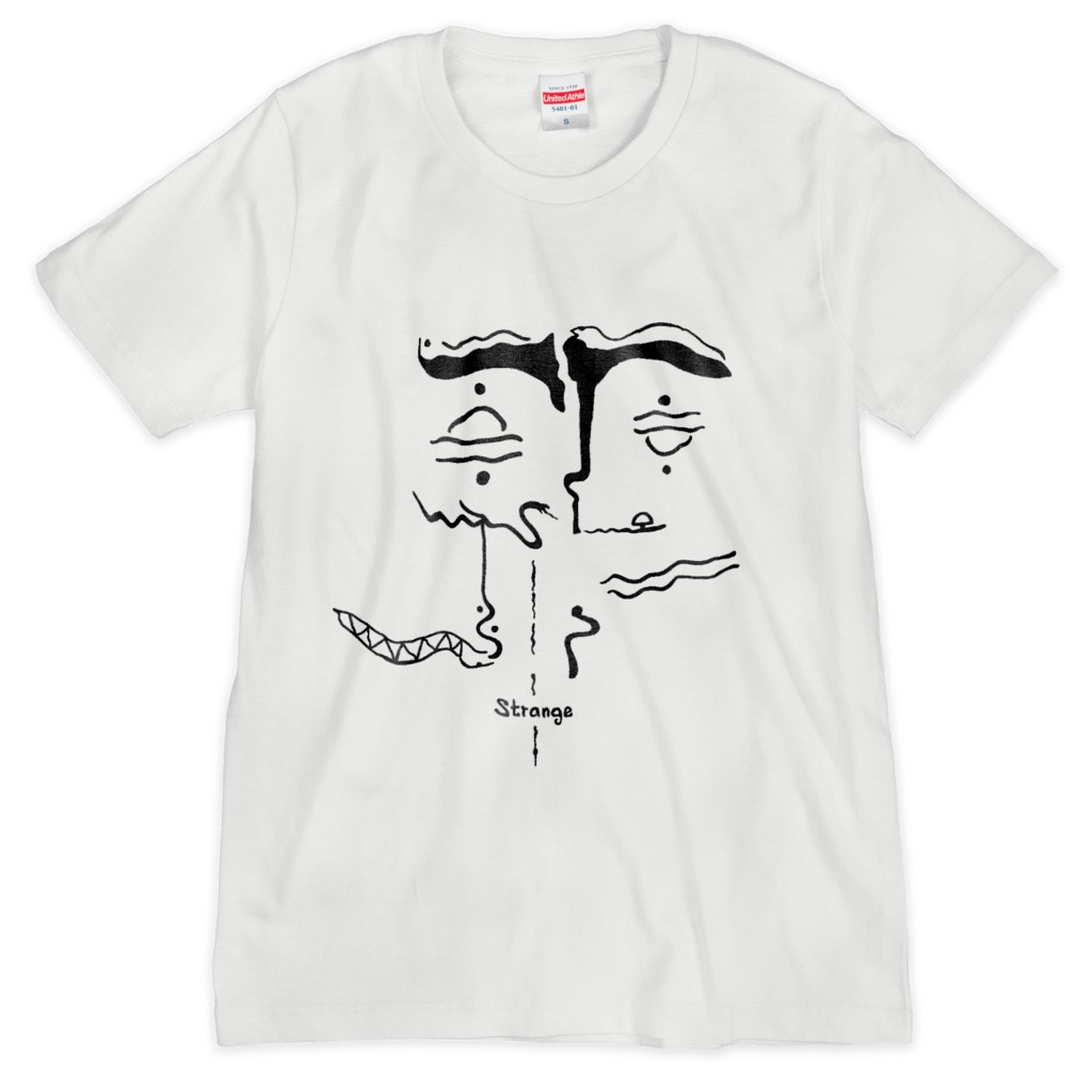 Strange T-shirt(White)