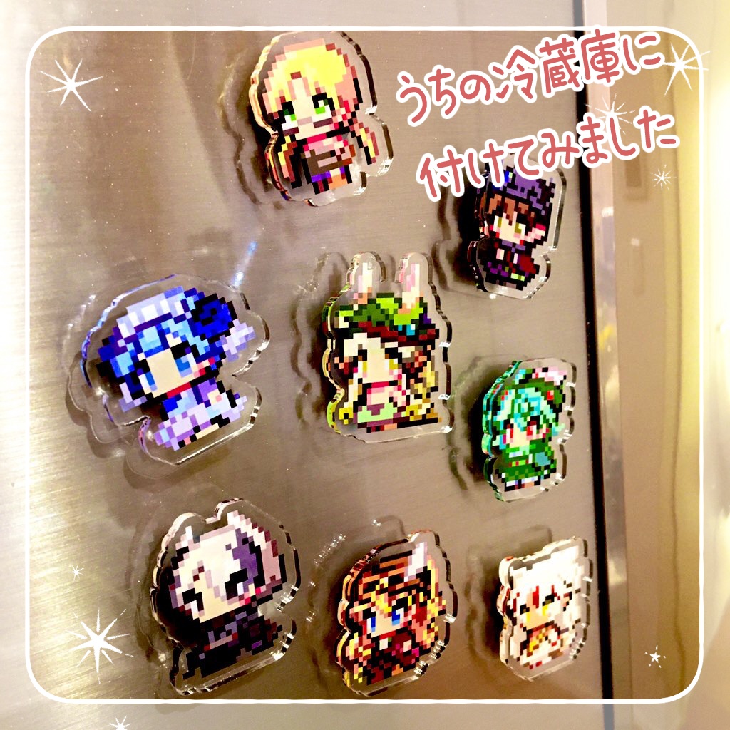 アクリルマグネット(ドット)