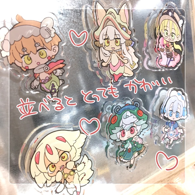 走るアビスちゃんのアクリルマグネット
