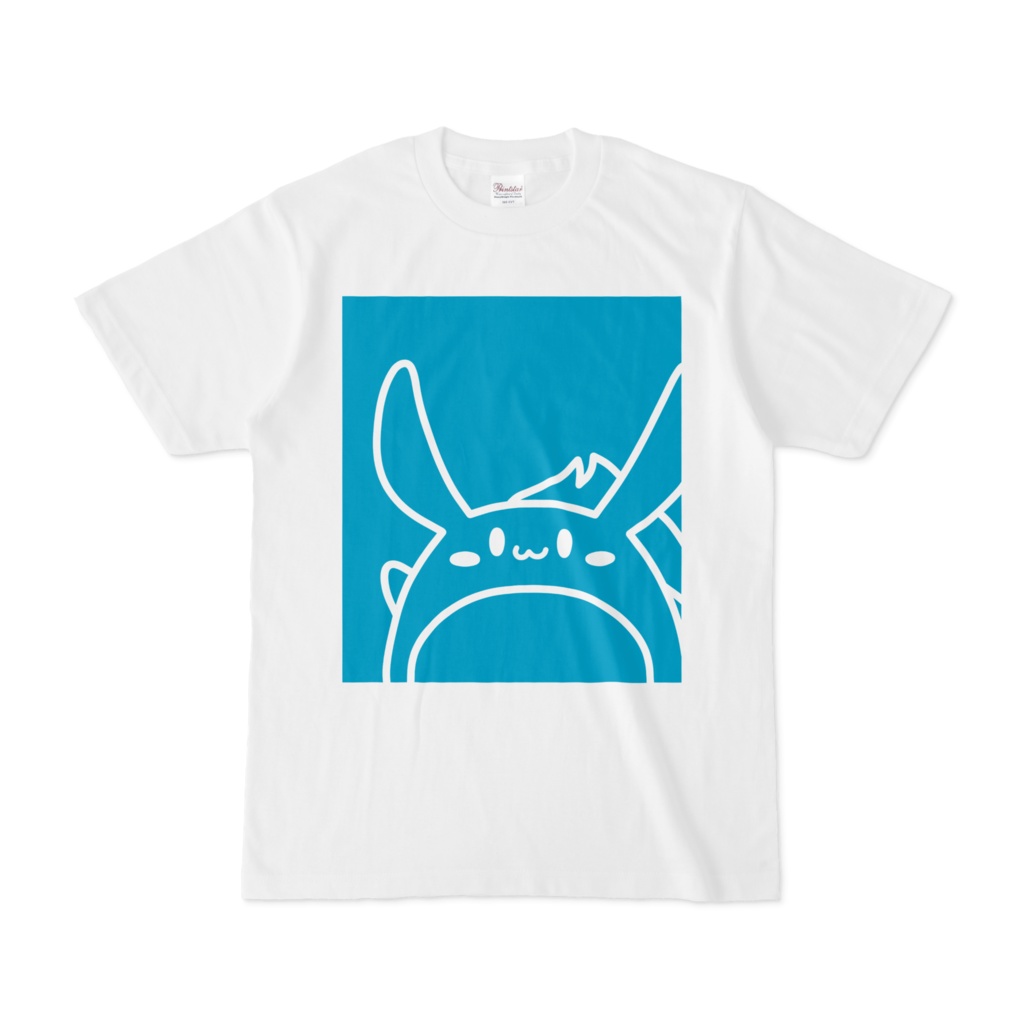 すもも（もぴょ）Tシャツ 白 - sumomoxqx - BOOTH