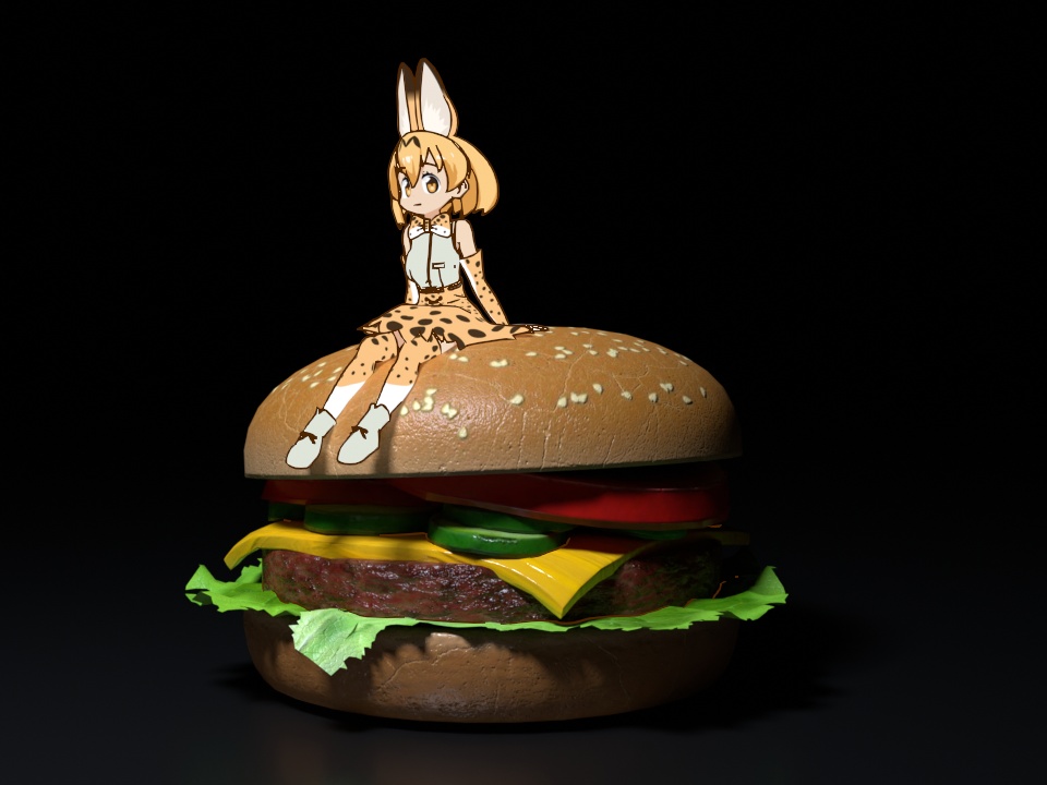 【Free DL】とらべる式 キャラクターモデル (かばん、サーバル、アライグマ、フェネック、マイルカ、イッカク)