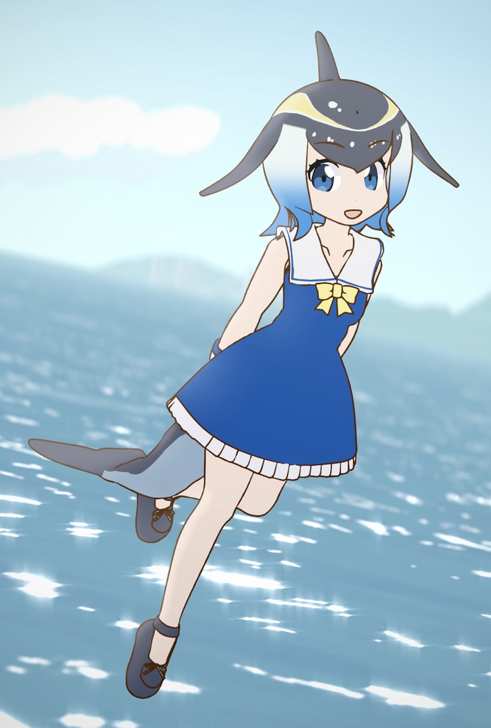 【Free DL】とらべる式 キャラクターモデル (かばん、サーバル、アライグマ、フェネック、マイルカ、イッカク)