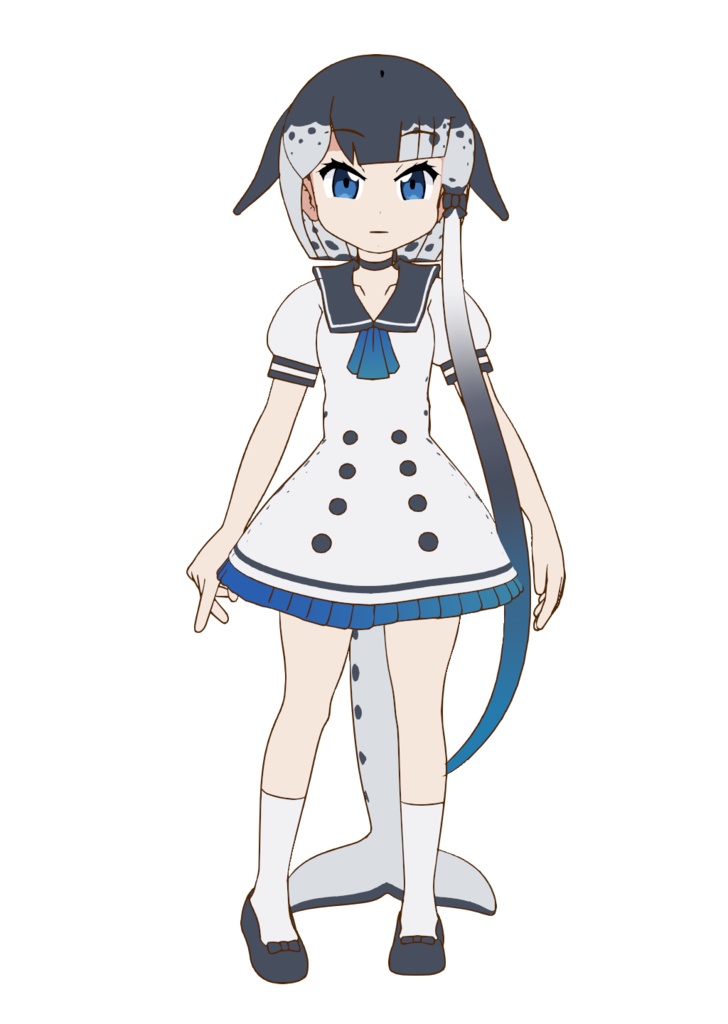 【Free DL】とらべる式 キャラクターモデル (かばん、サーバル、アライグマ、フェネック、マイルカ、イッカク)
