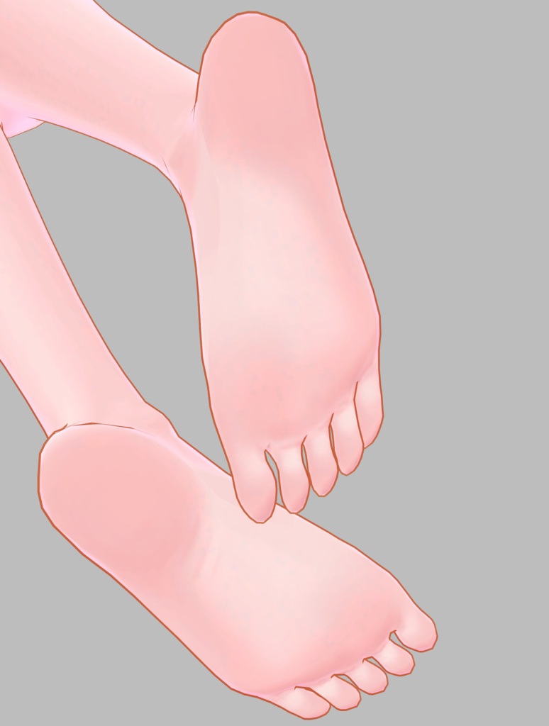 【無料Free】Warabi専用 手のひらと足の裏のテクスチャ