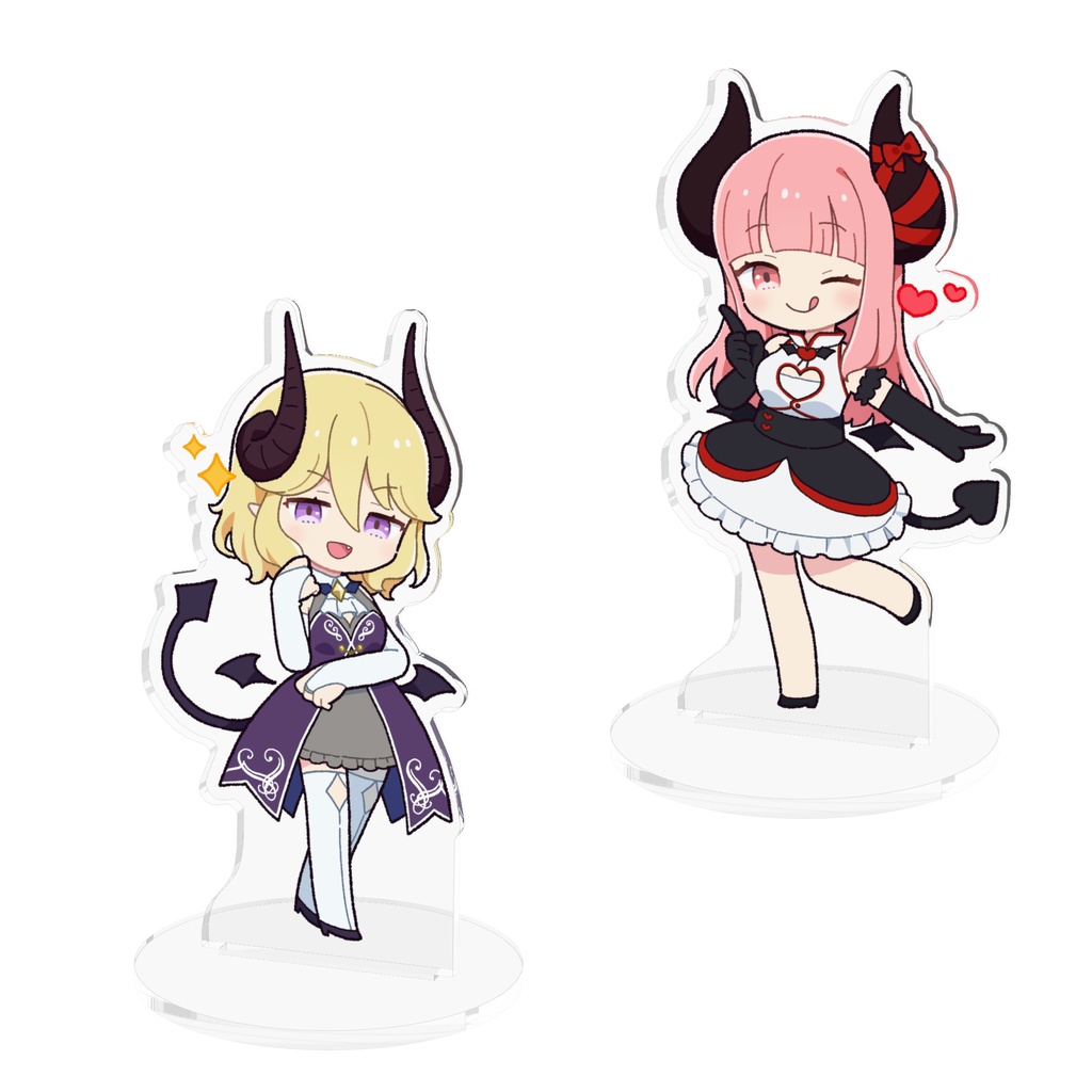 イヴ&ルフレのアクリルフィギュア