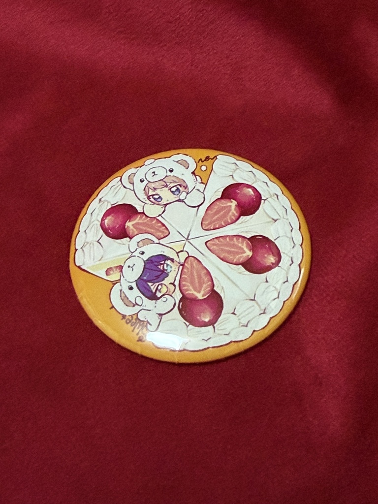 Sweets!ケーキ缶バッジ
