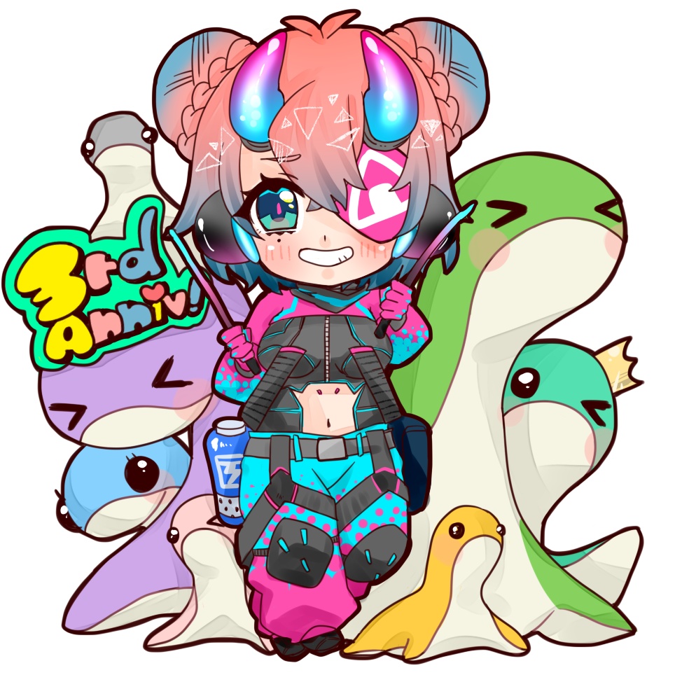宮瀬ゆづき生誕祭2024グッズ＊クリアステッカー_えぺがスキ！絵柄