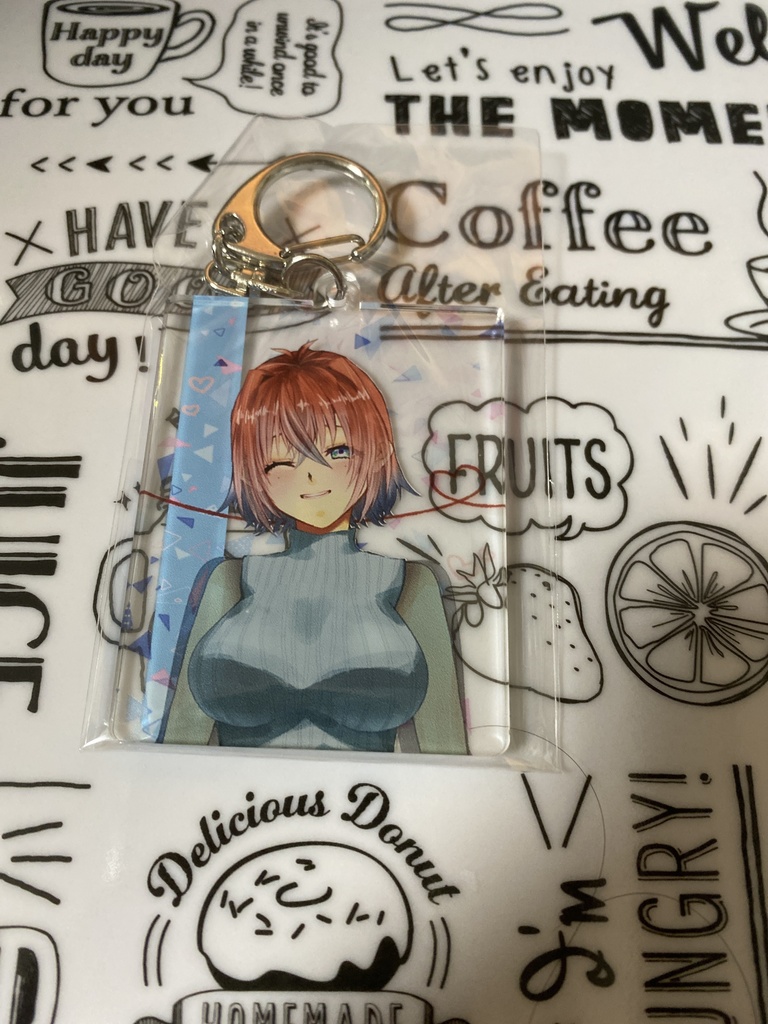アクリルキーホルダー①