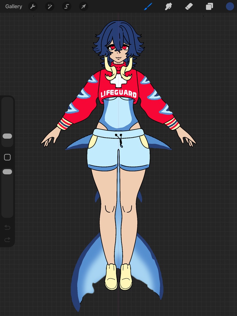 Adoptable vTuber Model (Live2D Ready PSD + Wallpaper)