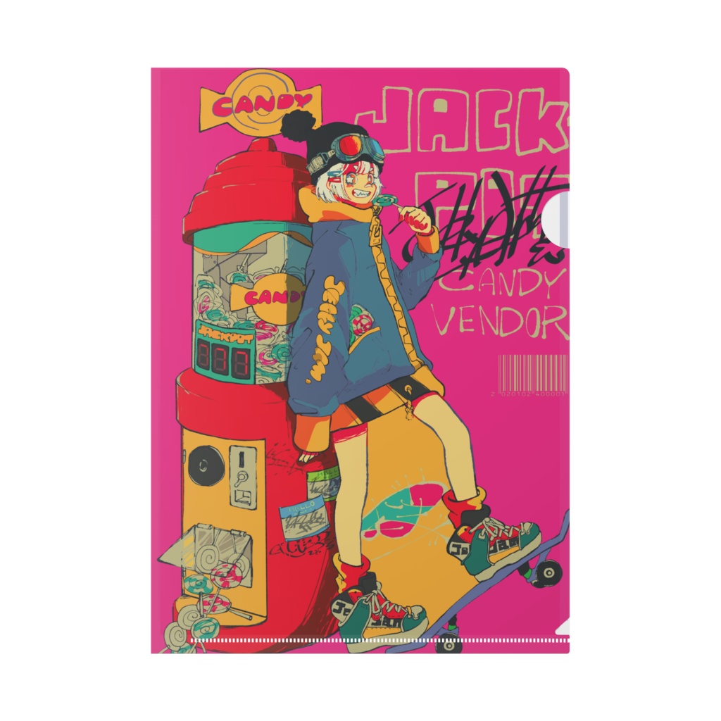 ジェリージャム&ヴィヴィ クリアファイル