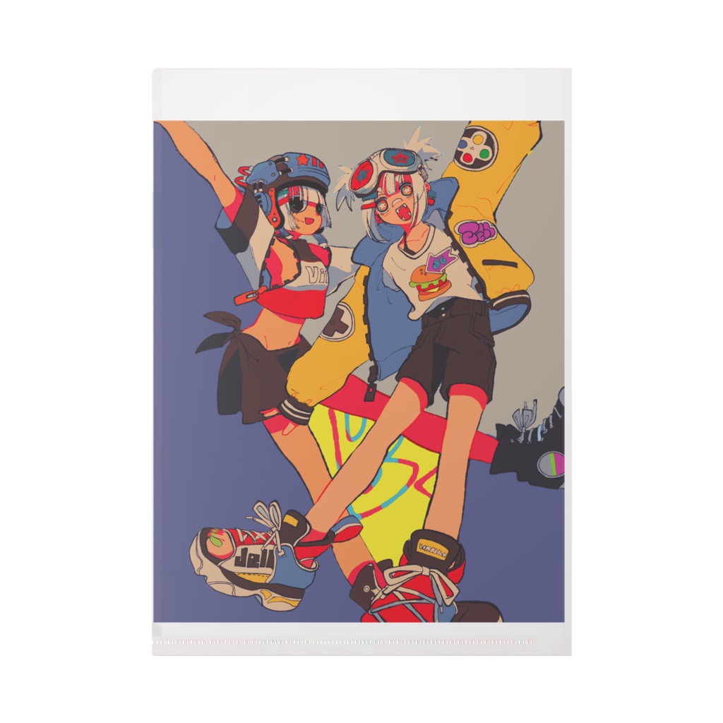 ジェリージャム&ヴィヴィ クリアファイル