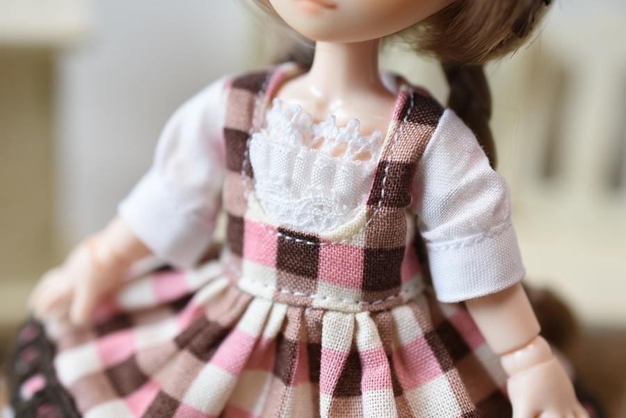 フォークショコラカフェセット(チョコミント)【オビツ11】