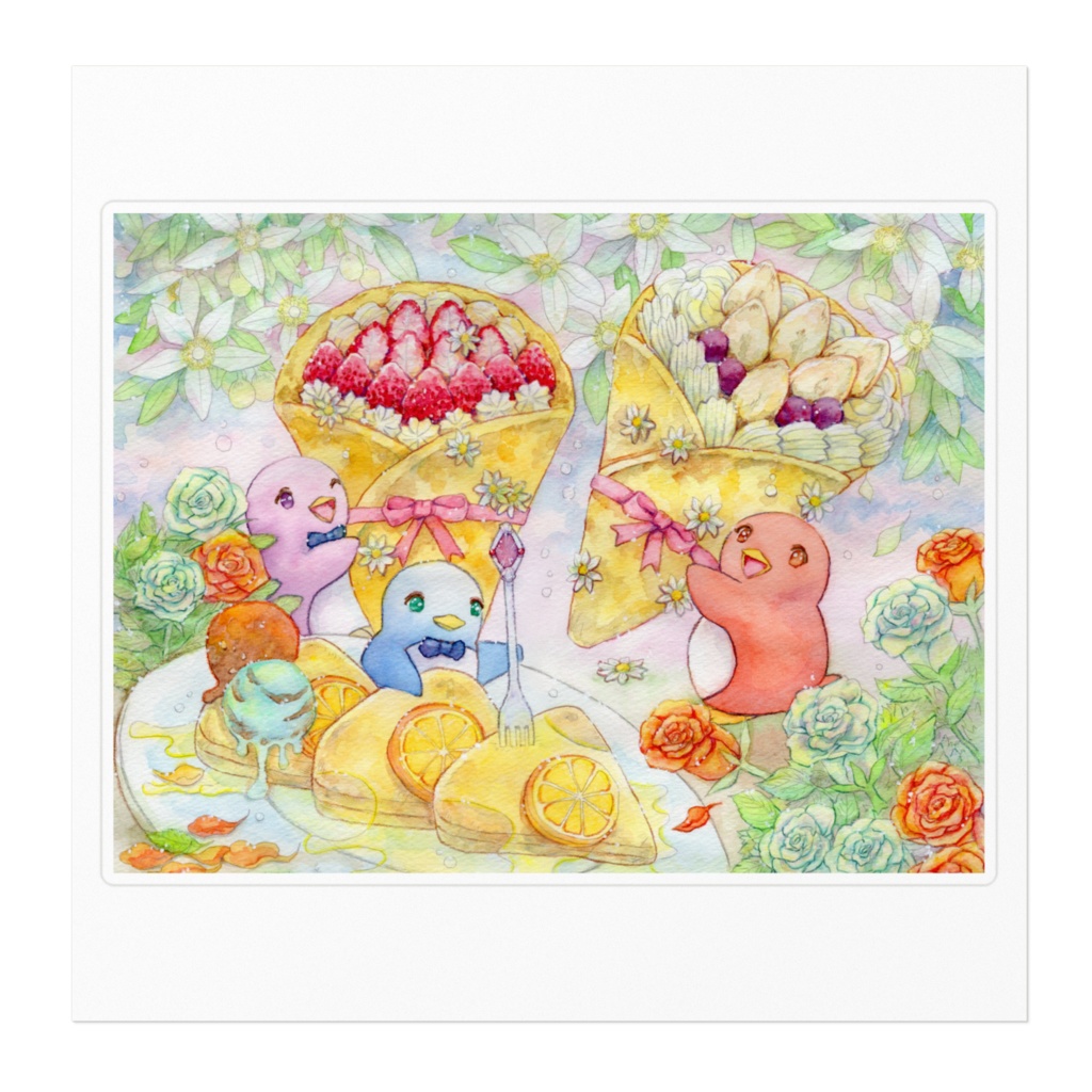 ペンギン☆クレープ♪