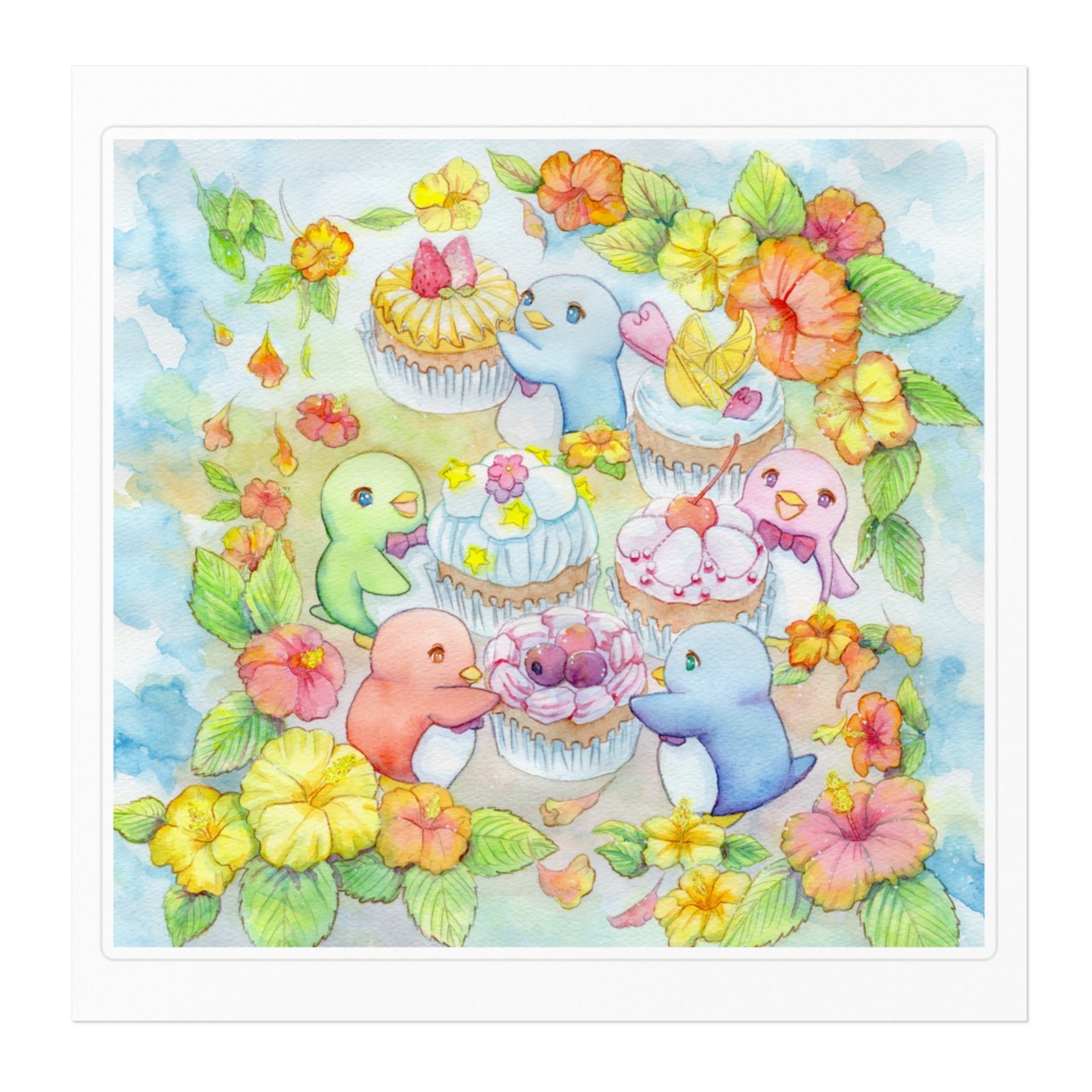 ペンギン☆カップケーキ♪