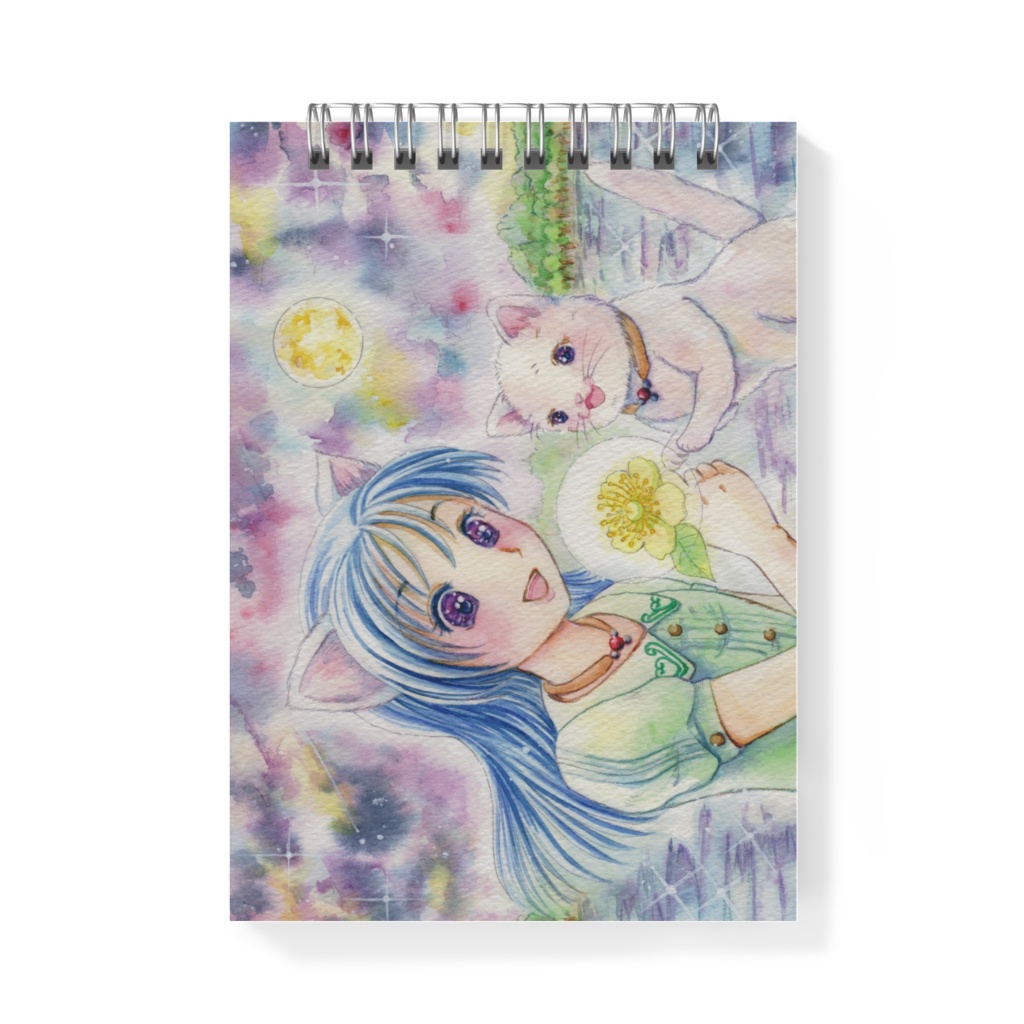 内緒の話☆月夜に光る花