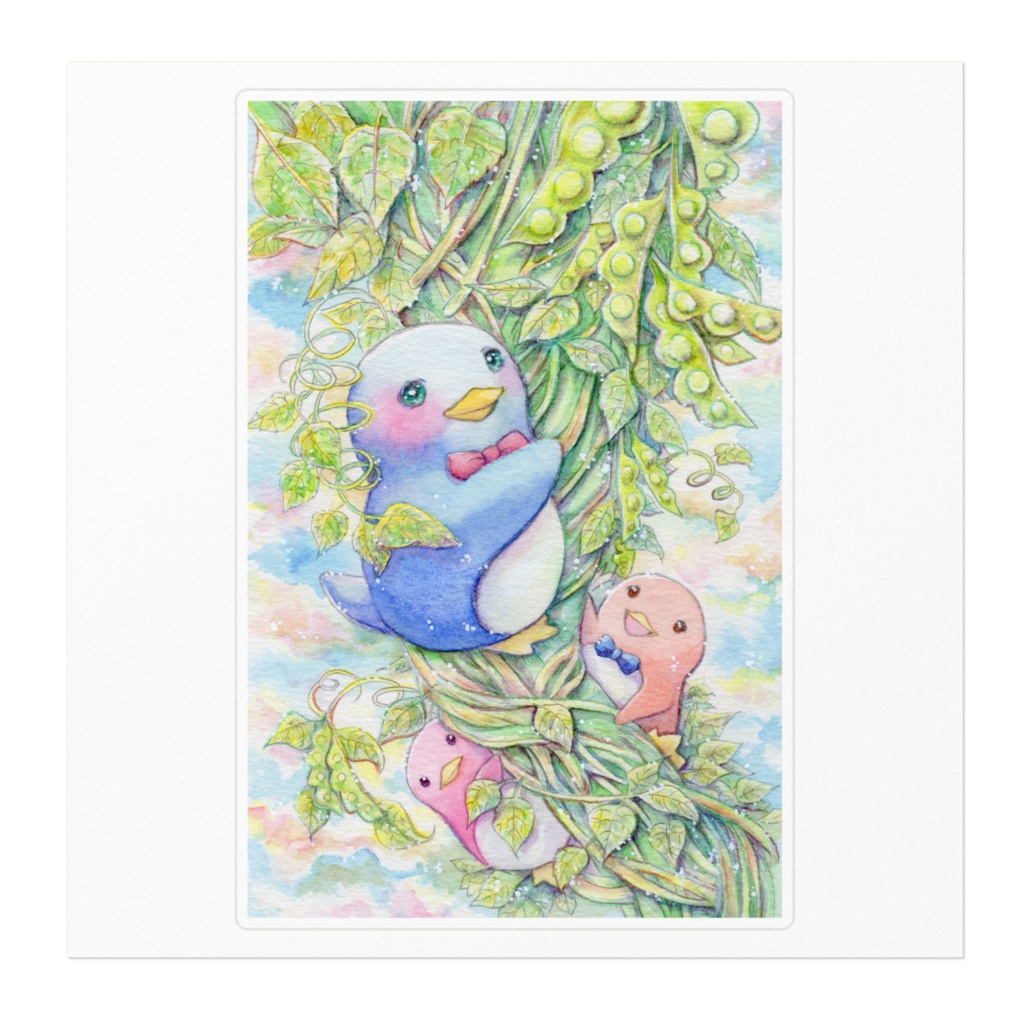 ペンギンと豆の木