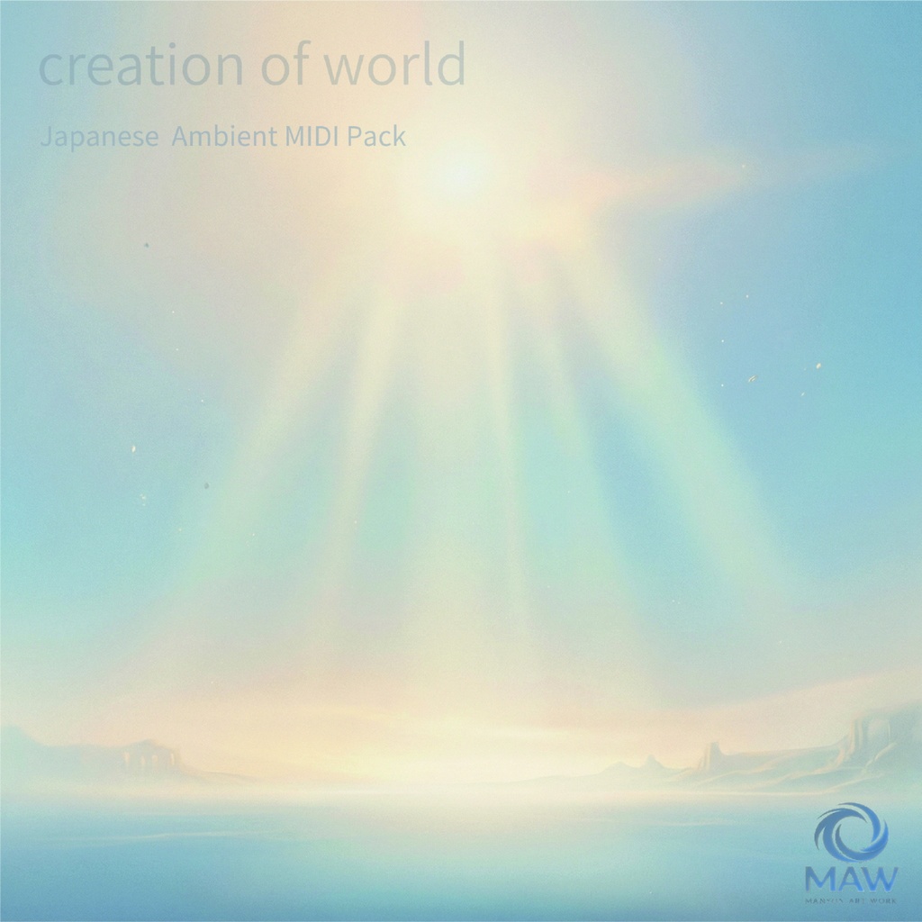 【 WAV 】creation of the world - MANYON ART WORK