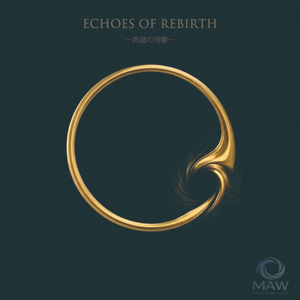 【 WAV 】アルバム『 Echoes of Rebirth 』- MANYON ART WORK