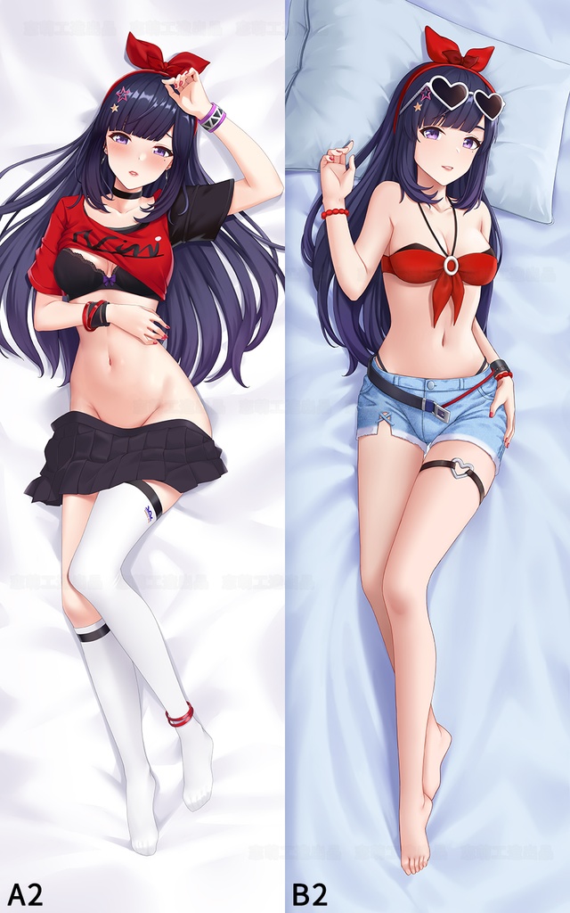 贝拉Kira抱き枕カバー Bella A-soul バーチャルYouTuber Vtuber