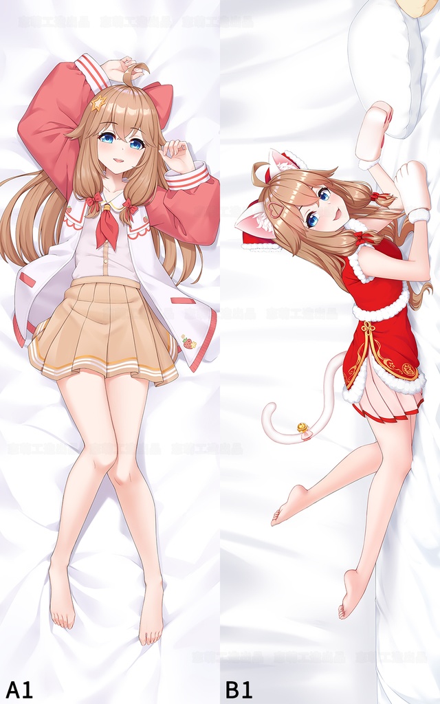 水着嘉然抱き枕カバー A-SOUL Diana 嘉然今天吃什么 Vtuber