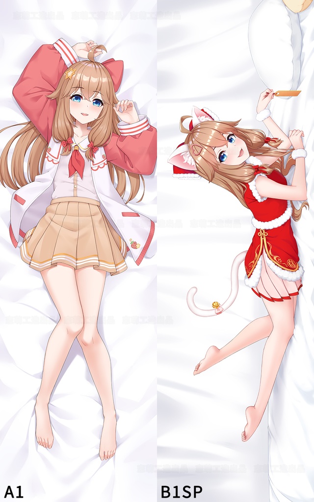 水着嘉然抱き枕カバー A-SOUL Diana 嘉然今天吃什么 Vtuber