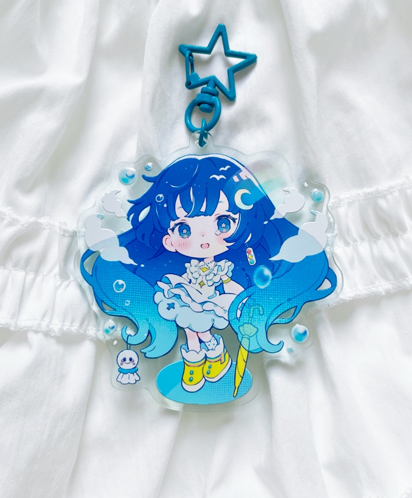 雨上がりアクキー